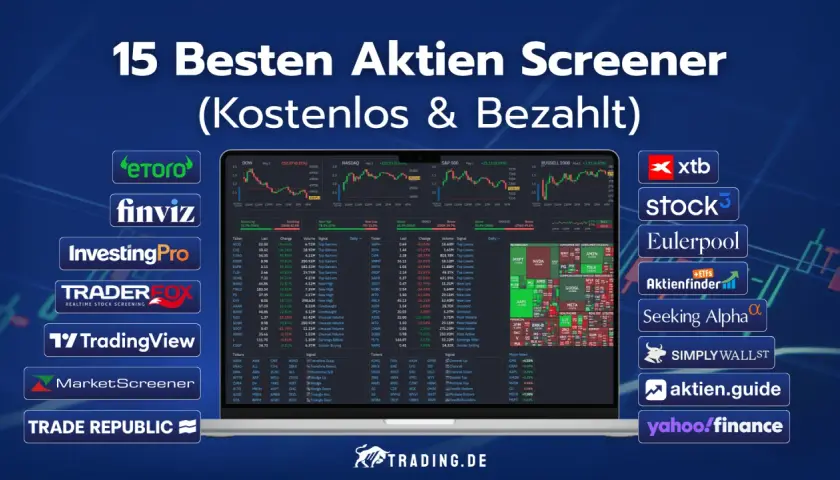 Die besten Aktien Screener für kurzfristige Aktien. Vergleiche und finde die Top-Tools für deine Trades.