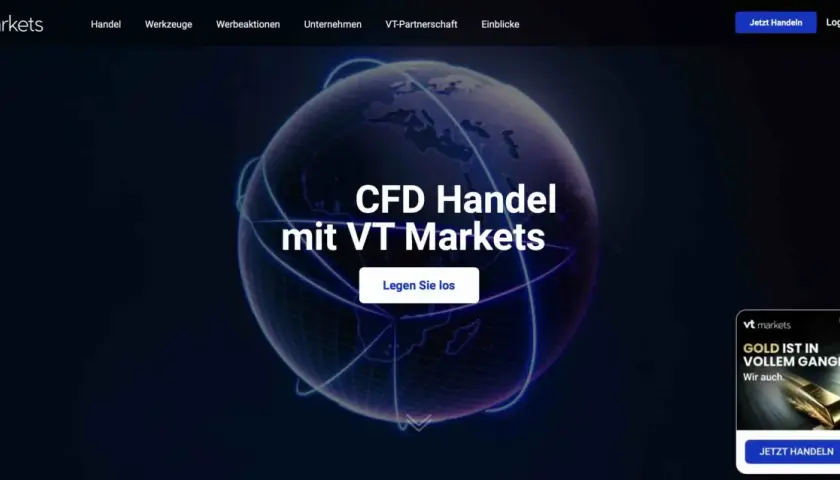VT Markets: CFD-Handel mit einem globalen Broker. Entdecken Sie die Welt des Handels.