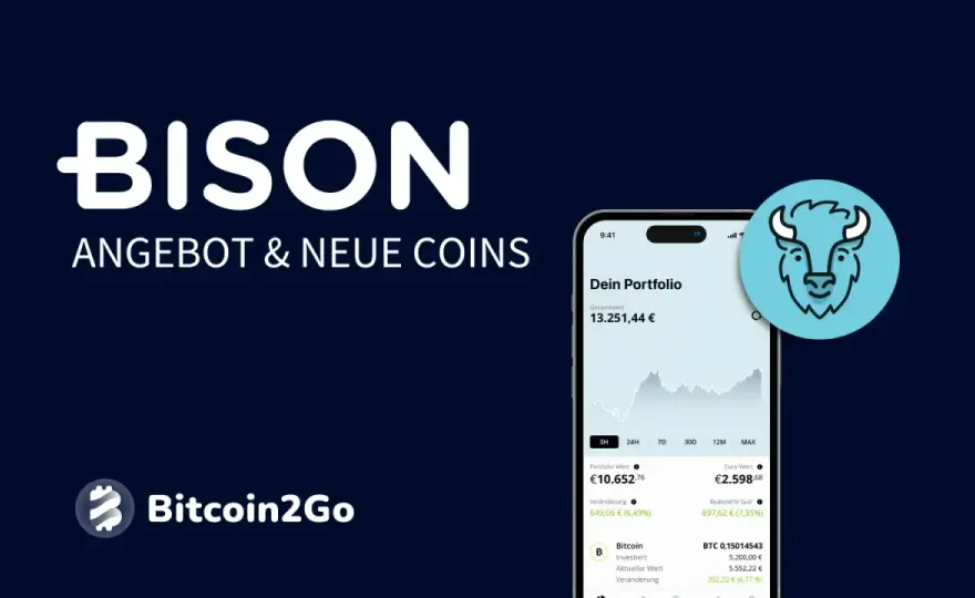 BISON App Test - Lohnt sich der Krypto-Handel wirklich?
