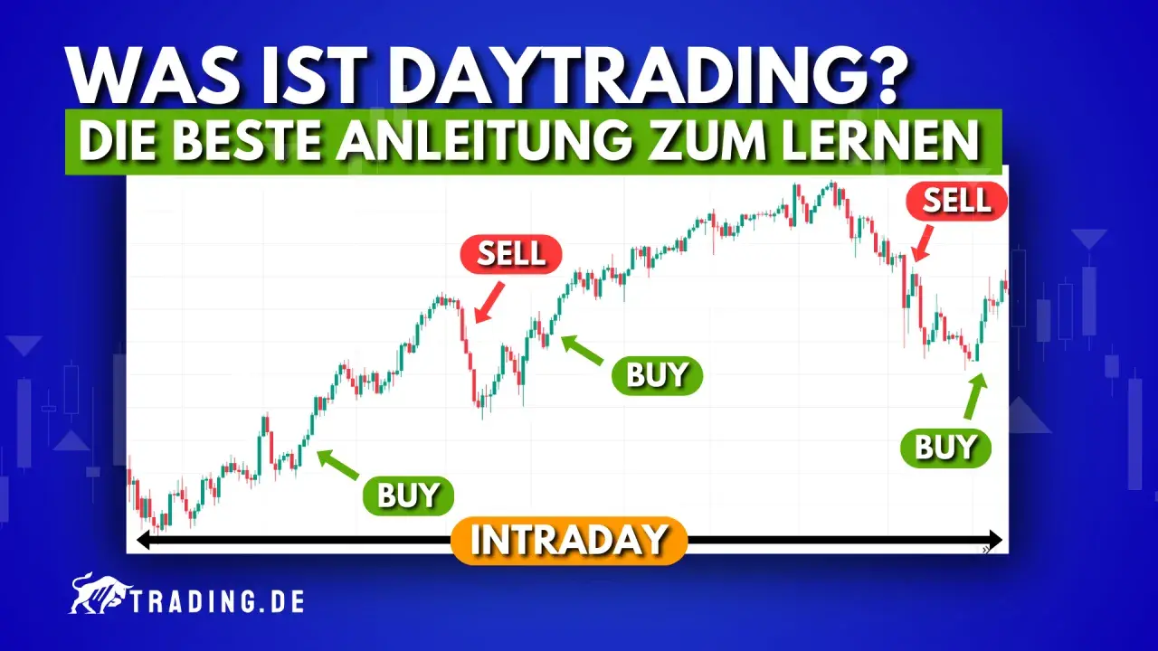Kerzencharts zeigen Kauf- und Verkaufssignale für Daytrading. Lerne die beste Anleitung zum Daytrading.