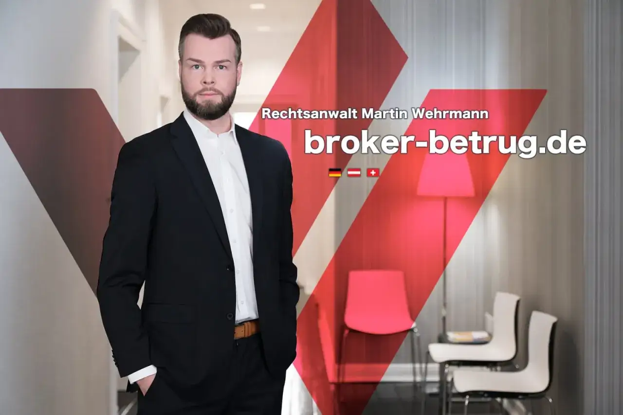 Anwalt Martin Wehrmann hilft bei Broker-Betrug. Sein hoher IQ und seine Expertise sch&uuml;tzen Ihr Kapital.