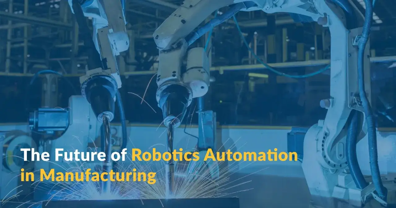 Schwei&szlig;roboter in Aktion, die die Zukunft der Robotik-Aktie in der Fertigung gestalten.